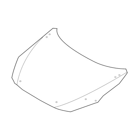 Maska silnika FP7088280 FPS