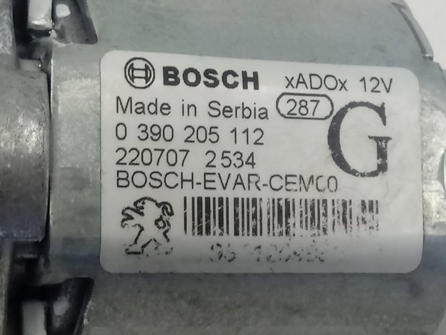 Silniczek wycieraczki tylnej szyby Peugeot 5008 II minivan (2016 - 2026) cena, od 42,82 USD