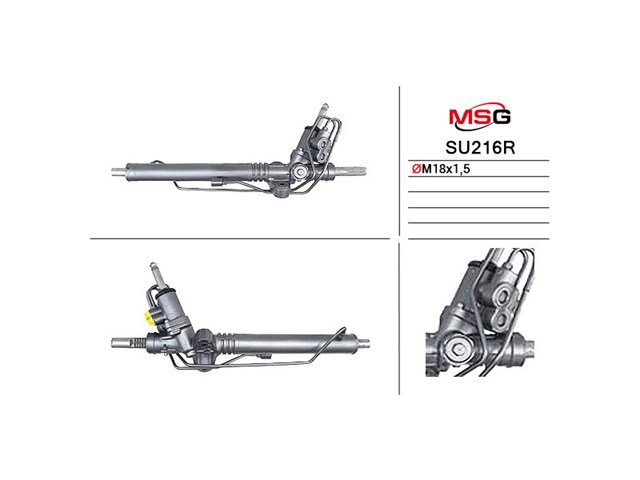 SU214R MSG Rebuilding Listwa kierownicza (maglownica)