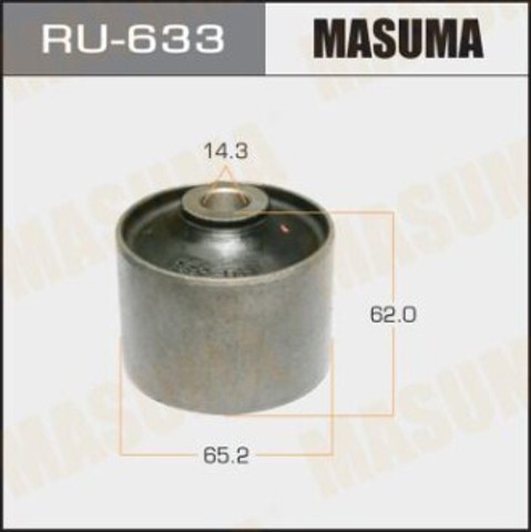 RU633 Masuma Silentblock wahacza podłużnego tylnego dolnego