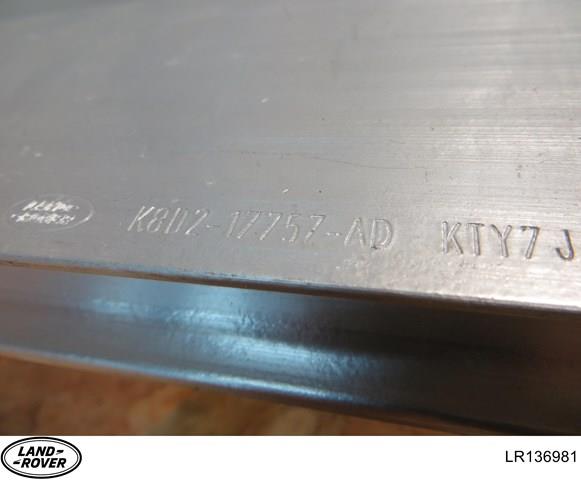 LR136981 Land Rover Wzmocnienie zderzaka przedniego