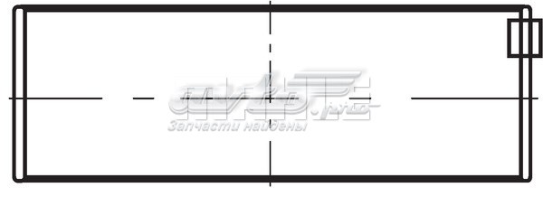 Do koszyka 001PL20042025 Mahle Original Panewki korbowodowe wału korbowego, zestaw, 1. naprawa (+0,25)