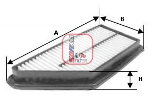 S 3574 A Sofima filtr powietrza