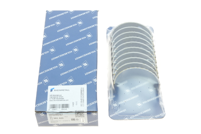 77981620 Kolbenschmidt Panewki główne wału korbowego, zestaw, 2. naprawa (+0,50)