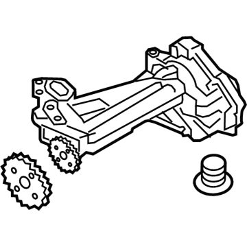 Do koszyka Pompa oleju Ford Edge II CD539