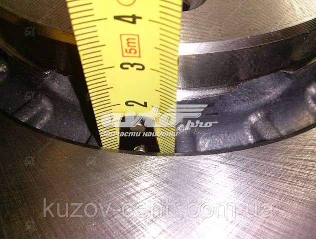 Tarcza hamulcowa przednia R3016 VALEO