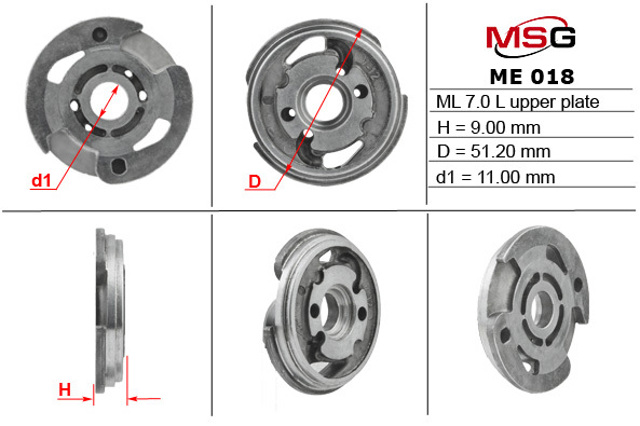 Do koszyka Zestaw naprawczy pompy wspomagania hydraulicznego Mercedes R  W251