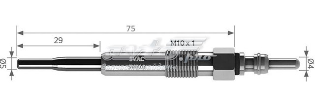 Świeca żarowa Svac SV010