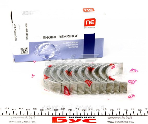 Panewki główne wału korbowego, zestaw, standardowe (STD) 180050001300 NE/NPR