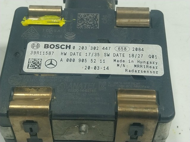 A0009055211 Mercedes Czujnik Radarowy odległości