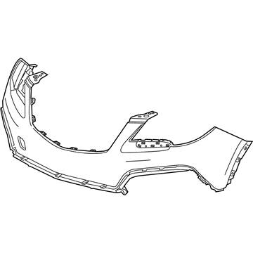 Zderzak przedni 95350354 General Motors