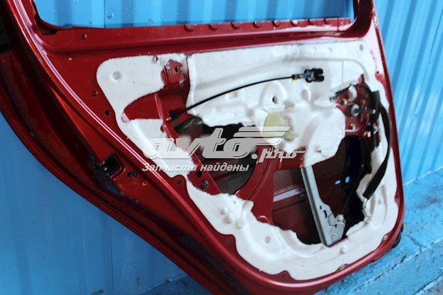 Drzwi tylne lewe Renault Modus minivan (JP0) (2004 - 2012) cena, od 254,37 USD