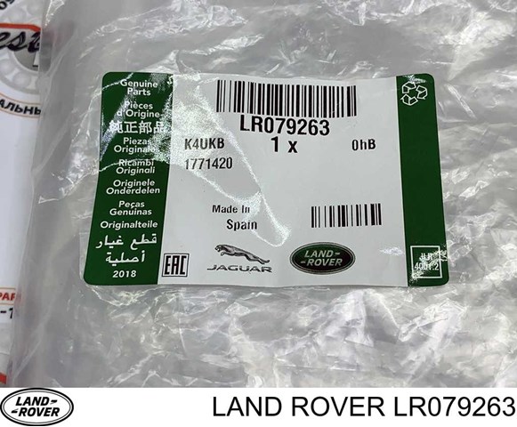 LR079263 Land Rover Pasek napędowy mechanizmów, zestaw