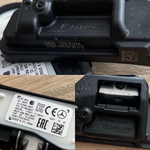 Czujnik ciśnienia w oponach A0009050030Q12 Mercedes