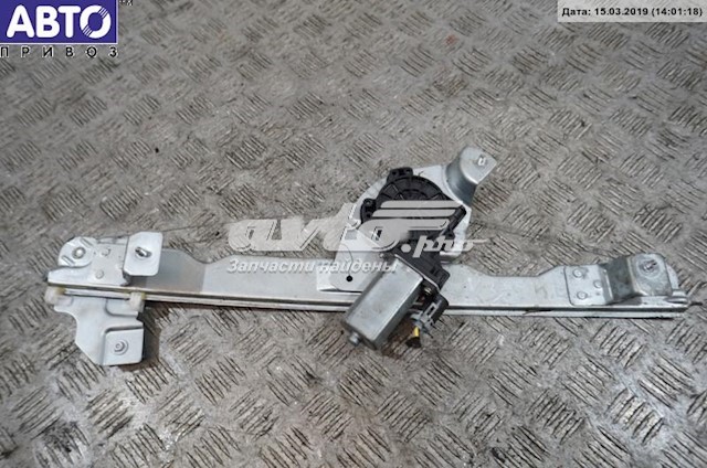 Mechanizm podnoszenia szyby drzwi przednich lewych Renault (RVI) 807213506R