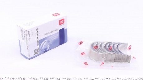 Panewki korbowodowe wału korbowego, zestaw, 1. naprawa (+0,25) NE/NPR 181038000115