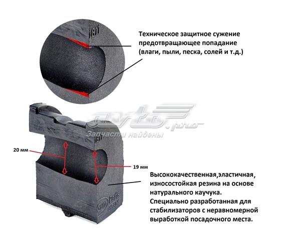 BG1811 Belgum Tuleja stabilizatora przedniego