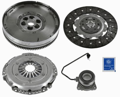 Zestaw sprzęgła (3 części) 2290601076 Sachs