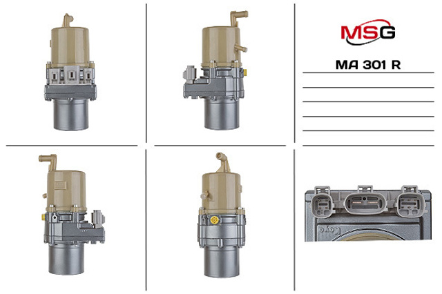 Pompa wspomagania hydraulicznego kierownicy MSG Rebuilding MA301R cena, od 295,49 USD