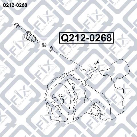 Czujnik prędkości Q-fix Q2120268 cena, od 45,30 USD