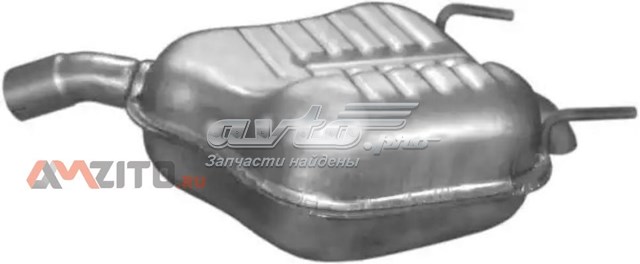 Tłumik, tylna część do Opel Vectra C 