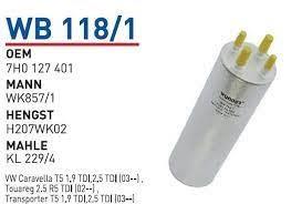 Filtr paliwa Wunder WB1181 cena, od 37,19 USD