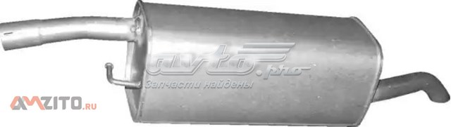 Tłumik, tylna część Polmostrow 08668 cena, od 63,63 USD