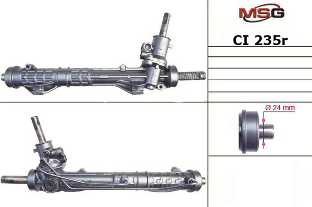 CI235R MSG Rebuilding Listwa kierownicza (maglownica)