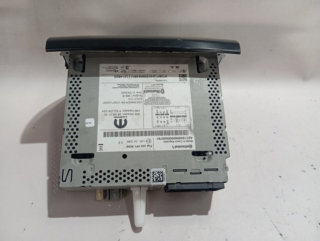 Radioodtwarzacz (radio AM/FM) Peugeot Boxer III awangarda (250) (2006 - 2026) cena, od 251,80 USD