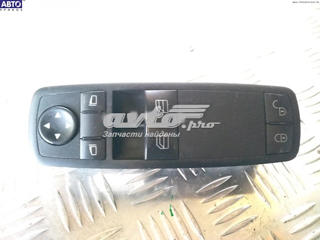 1698206910 Mercedes Panel przyciskowy sterowania podnośnikiem szyby przedni lewy