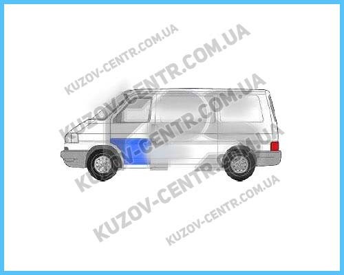  Drzwi przednie prawe Volkswagen Transporter 