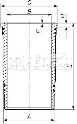 Tuleja tłoka Mahle Original 227WN3701