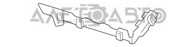 Wspornik zderzaka tylnego lewy zewnętrzny Toyota 5257606140 cena, od 23,97 USD