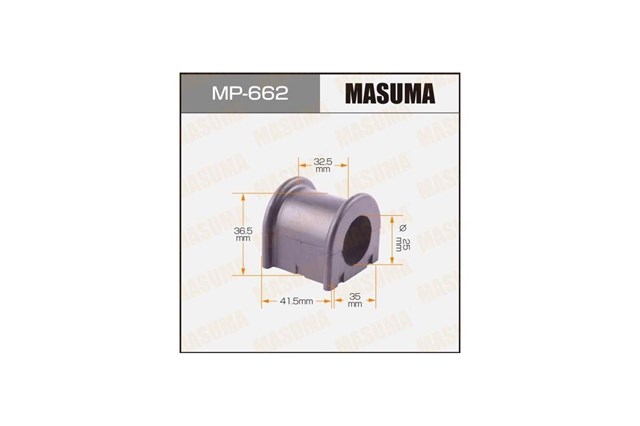 Tuleja stabilizatora przedniego Masuma MP662 cena, od 6,49 USD