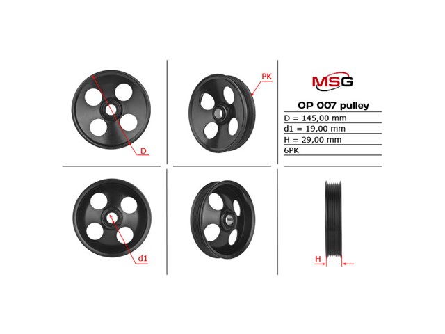 AC0192 MSG Sprężarka klimatyzacji