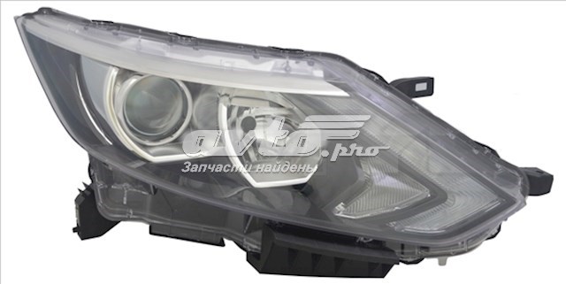 Reflektor prawy 21511G9RLDEM2 Depo/Loro/Abakus