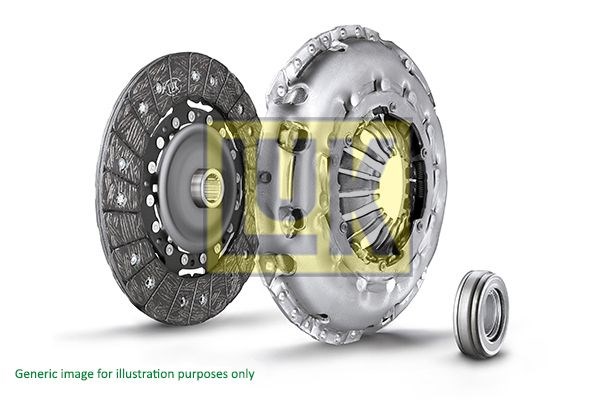 Zestaw sprzęgła (3 części) LUK 624215700 cena, od 209,38 USD