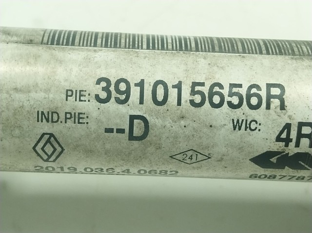 Do koszyka 391015656R Renault (RVI) Półoś napędowa przednia lewa