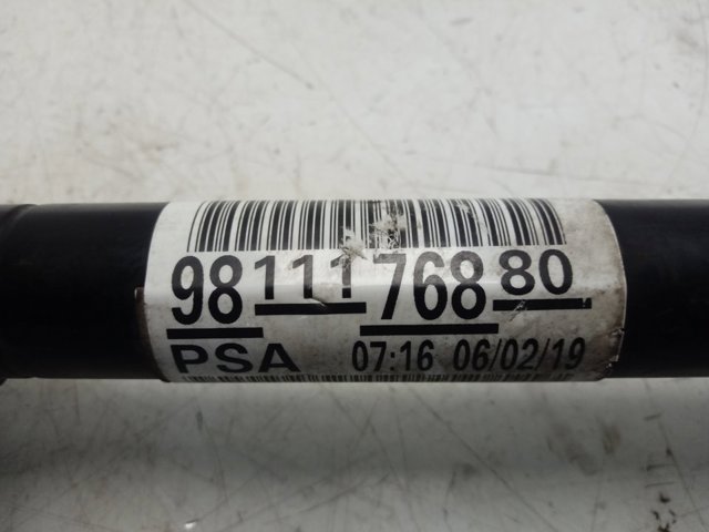 Półoś napędowa przednia lewa 9811176880 Peugeot/Citroen