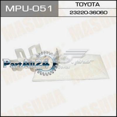 Element-turbina pompy paliwa Masuma MPU051