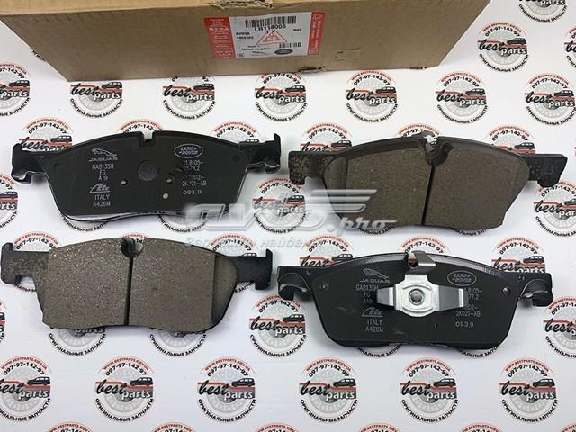 Klocki hamulcowe przednie tarczowe Land Rover LR118006 cena, od 57,41 USD