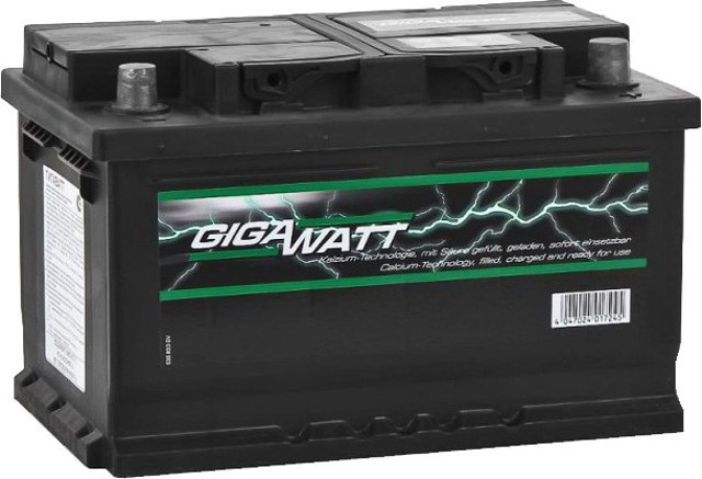 Bateria (akumulator) Gigawatt 0185757009 cena, od 153,52 USD