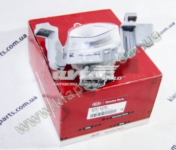 Lampa przeciwmgielna lewa 92201A2200 Hyundai/Kia