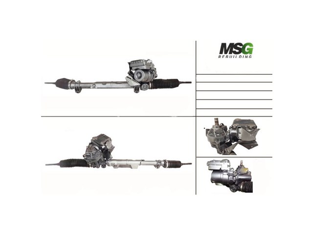 Do koszyka ME401NLF0R MSG Rebuilding Listwa kierownicza (maglownica)