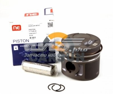 130010000400 NE/NPR Tłok, komplet do jednego cylindru, STD
