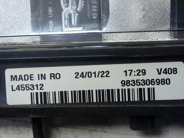 Lampa stop tylna dodatkowa do Peugeot 308 III FB, FH, FP, F3, FM