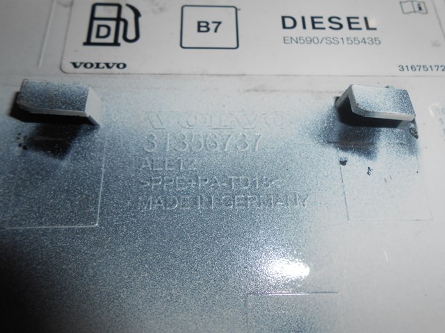 Klapka wlewu paliwa do Volvo XC40  536