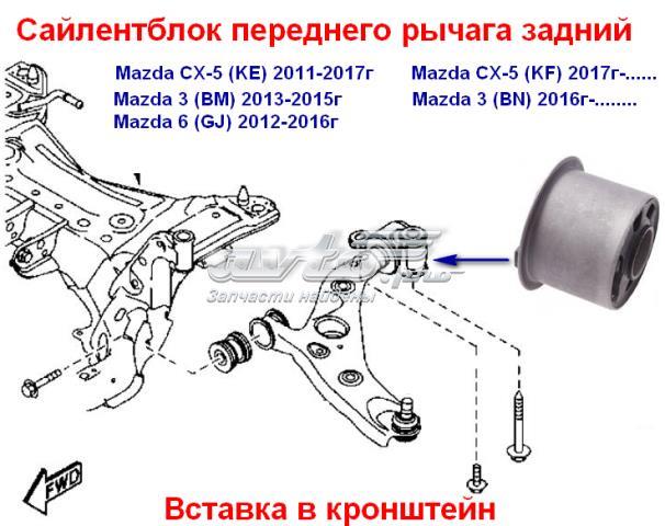 Do koszyka BG1110 Belgum Silentblock przedniego wahacza dolnego