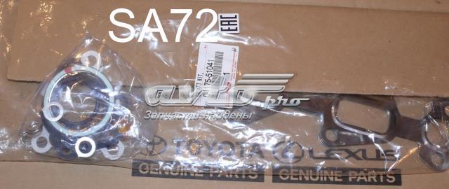 Uszczelka turbiny, zestaw montażowy Toyota 0417551041 cena, od 63,86 USD