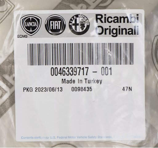 Linka dźwigni zmiany biegów podwójna 46339717 Fiat/Alfa/Lancia